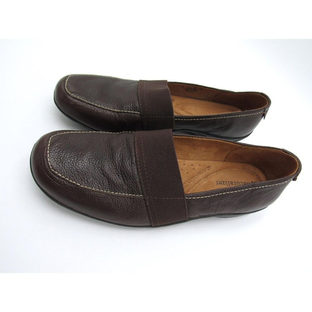 Naturalizer Fairlee Comfort Loafers Womens Size 8 Dark Brown Business Casual - Picture 4 of 14